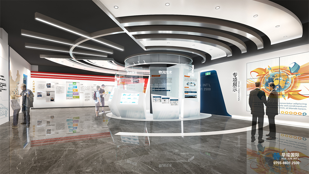 風(fēng)神物流廣州總部企業(yè)展廳設(shè)計